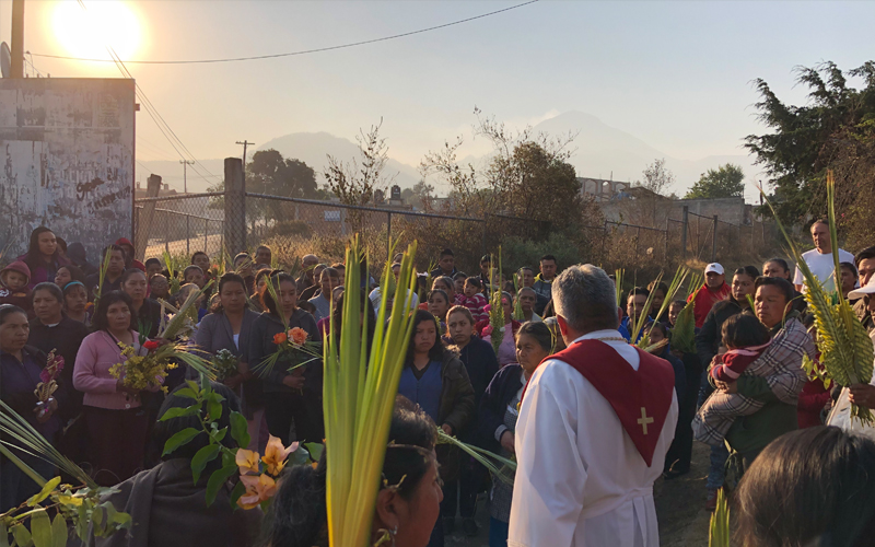 Misiones Semana Santa domingo de ramos